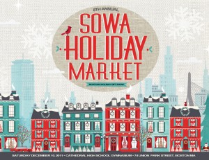 SOWA Boston Holiday Market Card